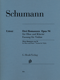 Schumann R Three Romances...