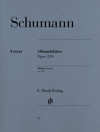Schumann Album Leaves Op 124