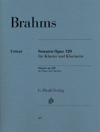 Brahms Sonatas for Clarinet...