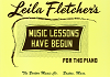 Fletcher L Music Lessons...