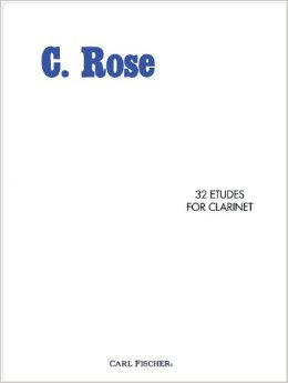 Rose C 32 Etudes for Clarinet