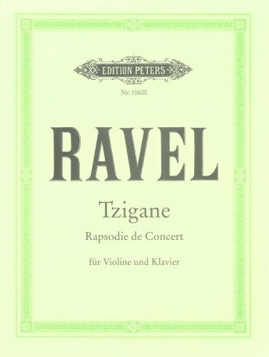 Ravel Tzigane Peters edition