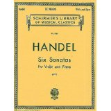 Handel 6 Sonatas for violin...