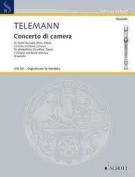 Telemann Concerto di camera...