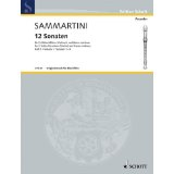 Sammartini 12 Sonatas for 2...