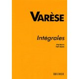 Varese E Integrales full score