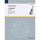Vandini 2 Sonatas cello and...