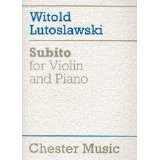 Lutoslawski Subito for...