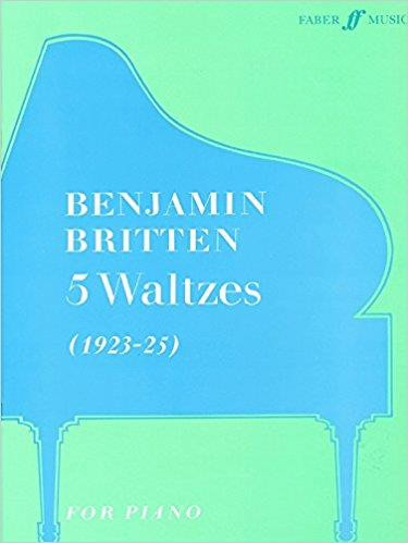 Britten B 5 Waltzes for Piano