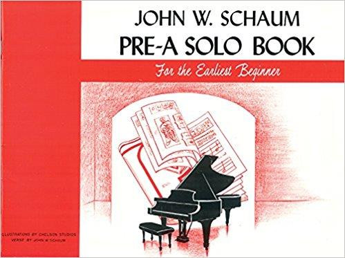 Schaum Pre-A Solo Book