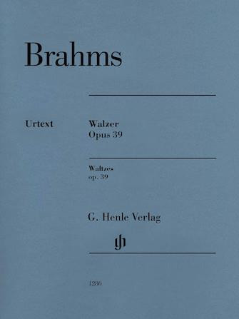 Brahms Waltzes Opus 39 Urtext