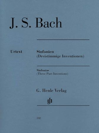 Bach JS Sinfonien (three...