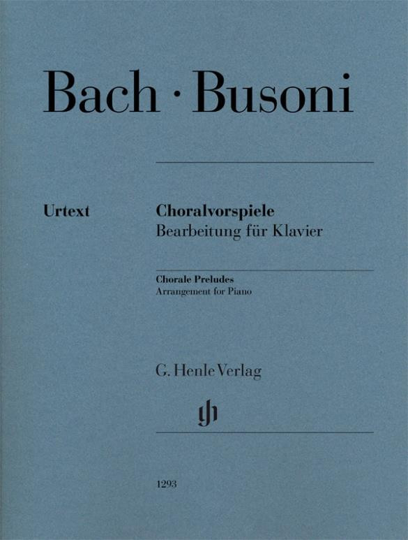 Bach-Busoni Choralvorspiele...