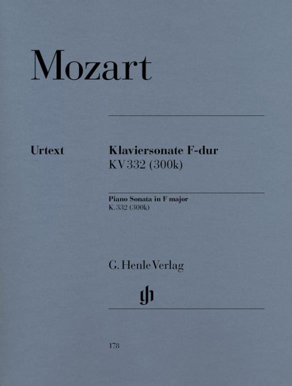 Mozart Piano Sonata in F KV332