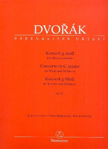 Dvorák Piano Concerto in G...