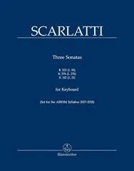 Scarlatti Three Sonatas for...