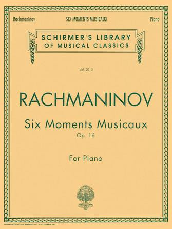 Rachmaninoff Six Moments...