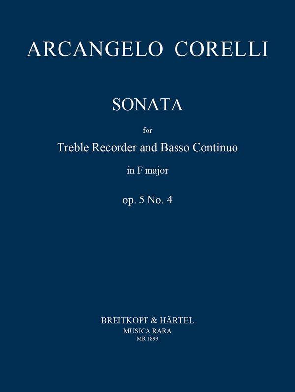 Corelli A Sonata for Treble...