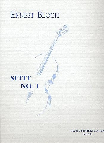 Bloch E Suite 1 for solo cello