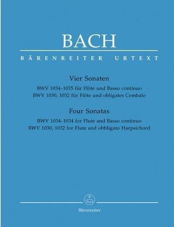 Bach Four Sonatas for Flute...