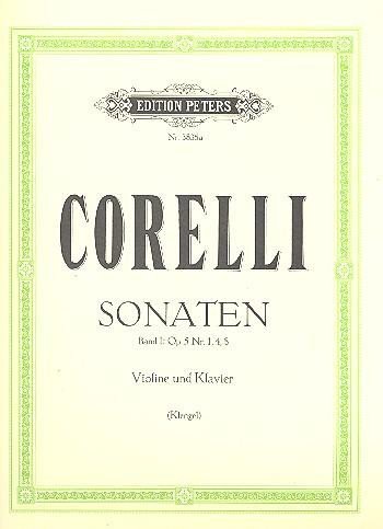 Corelli Sonatas Op 5 nos 1,...