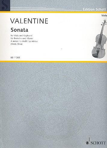 Valentine Sonata for viola...