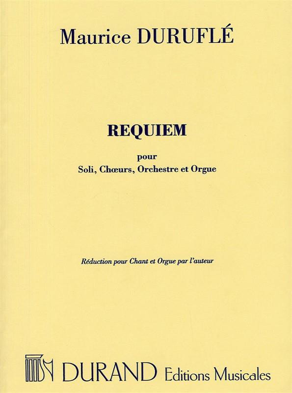 Duruflé M Requiem Organ...