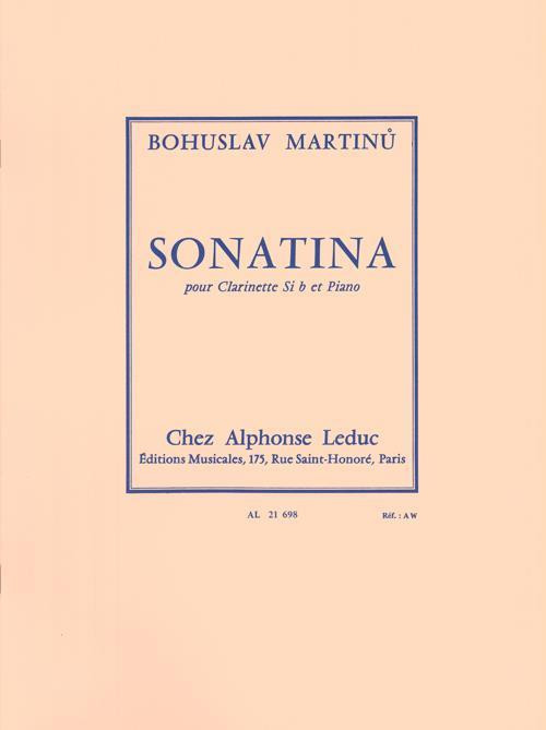 Martinu B Sonatina for...