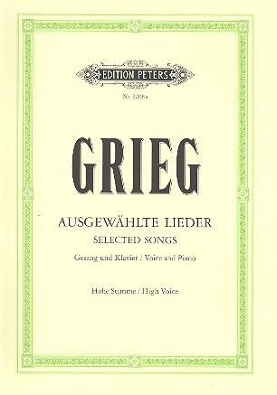 Grieg E 60 Selected Songs...