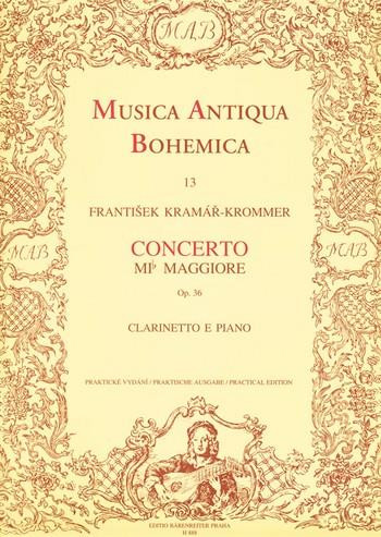 Krommer F Clarinet Concerto...
