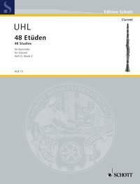 UHL 48 Studies for Clarinet...
