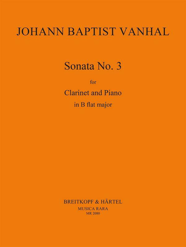Vanhal JK Sonata no 3 for...