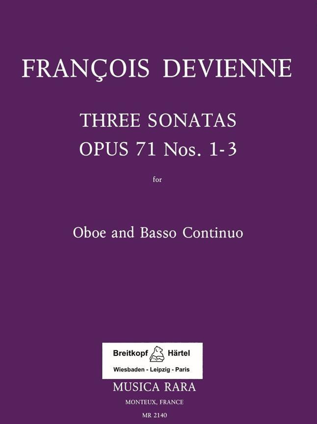 Devienne F Three Sonatas...
