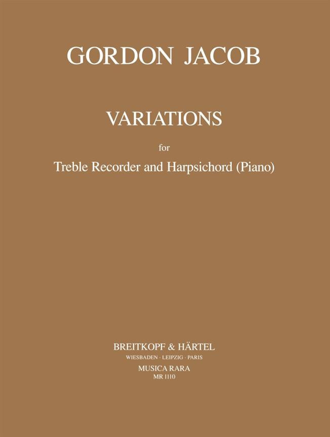 Jacob G Variations for...