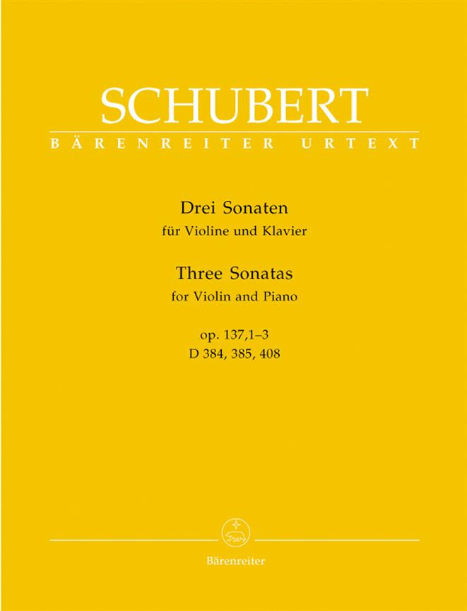 Schubert Three Sonatas for...