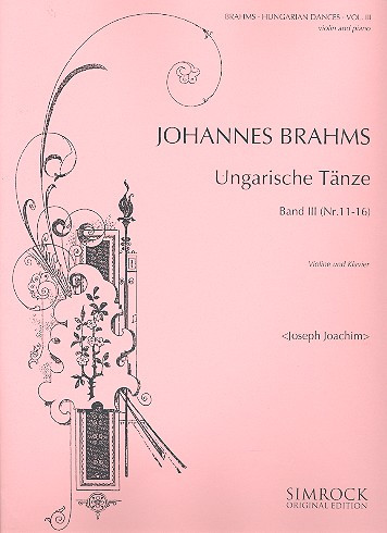 Brahms Hungarian Dances no...