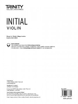 Trinity Violin Exam Pieces...