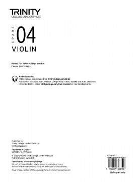 Trinity Violin Exam Pieces...