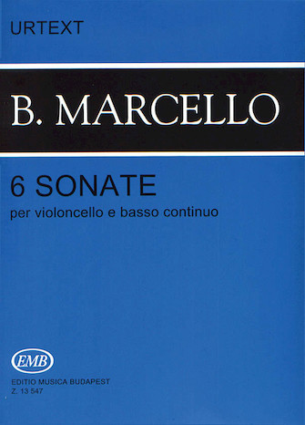 Marcello B 6 Sonatas for...