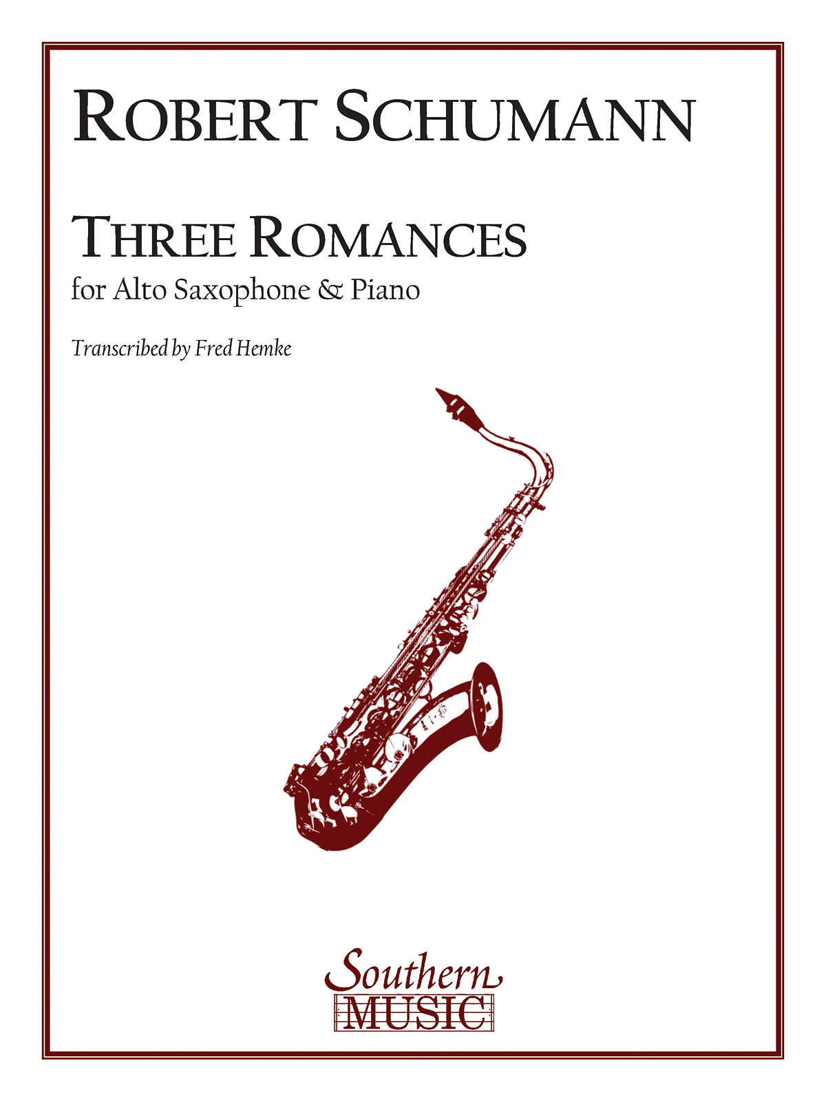 Schumann Three Romances Op...