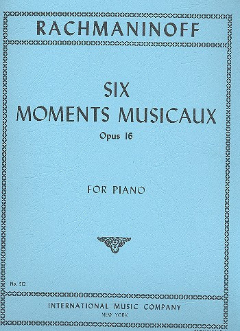 Rachmaninoff Six Moment...