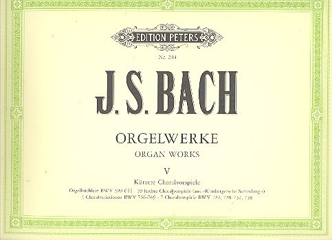 Bach JS Organ Works Volume 5