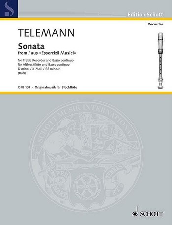 Telemann Sonata in D minor...
