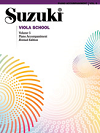 Suzuki Viola School Volume...