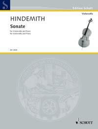 Hindemith Sonate for Cello...
