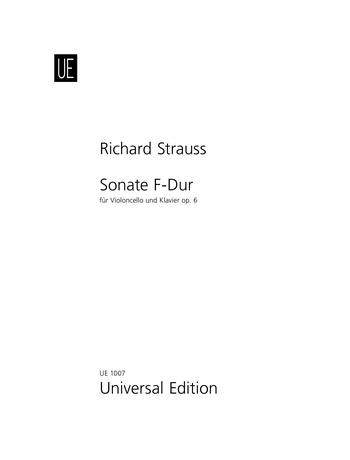 Strauss R Sonata Op 6 in F...