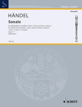 Handel GF Sonata Op 1 No 7...