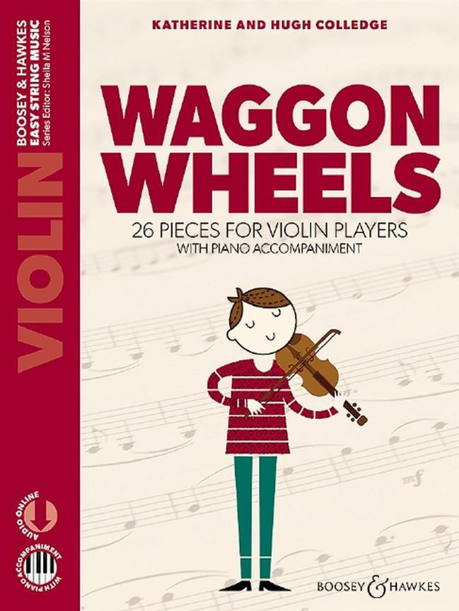 Waggon Wheels Violin with...