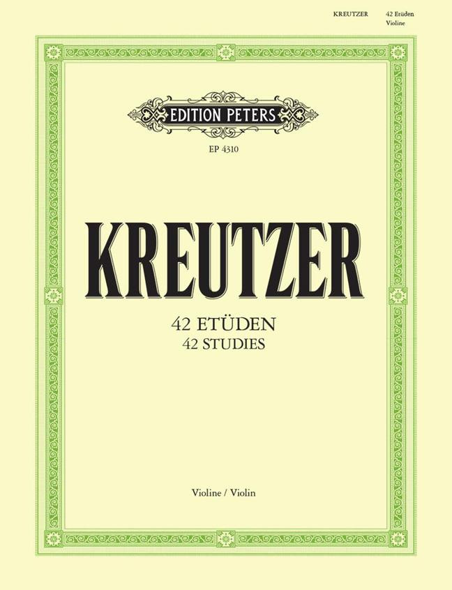 Kreutzer 42 Studies for Violin
