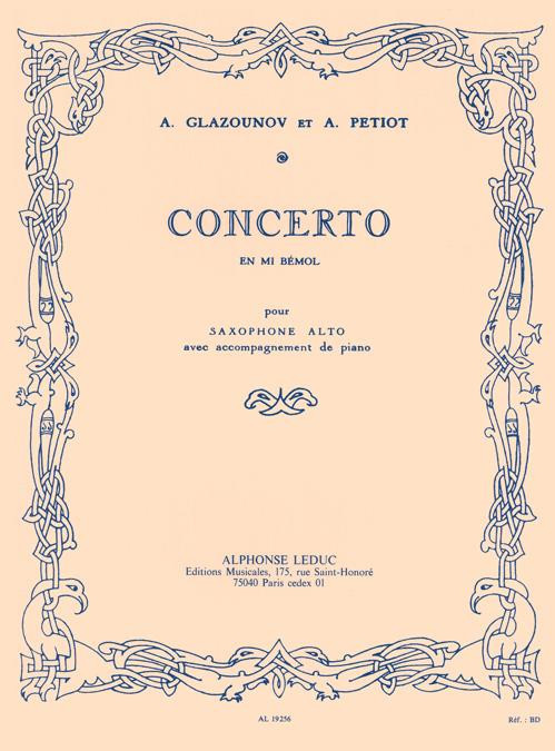 Glazounov A Concerto Op 109...